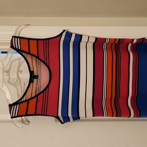 Beautiful Striped Tank Dress Size Small